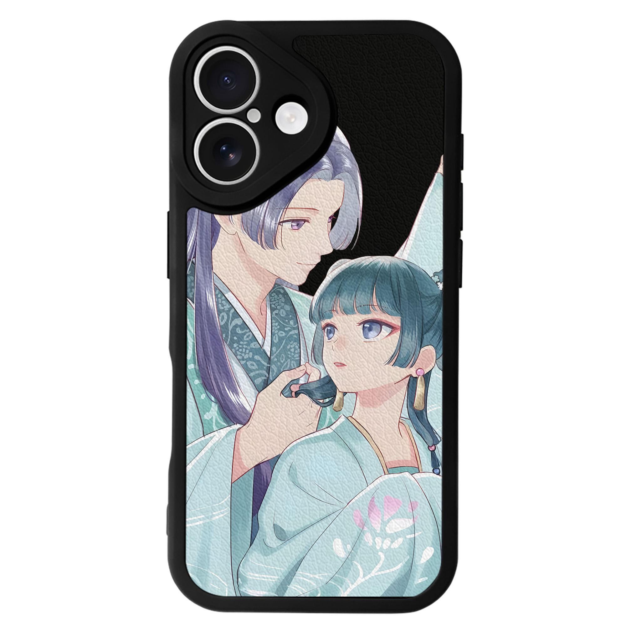 （画像用） 薬屋のひとりごと The Apothecary Diaries 【iPhone 16シリーズ対応】シリコンスマホケース（レザー調） 材質：シリコン
